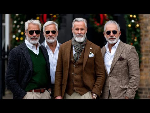 Timeless CHANEL Holiday Fashion | Elegant Christmas Outfit Ideas for Mature Men 40+