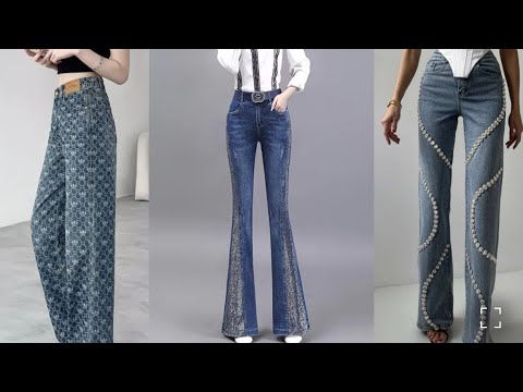 Trendy Designer Jeans Collection 2026 | Stylish & Unique Denim Pants for Women