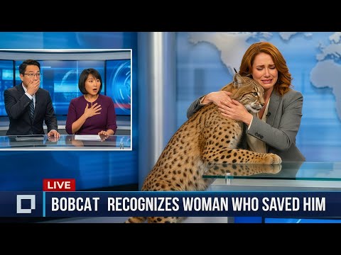 The Bobcat Cub She Saved Vanished for 5 Years—His Live TV Return Left Her in Tears.