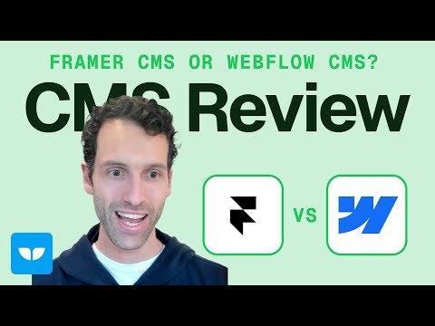 Webflow CMS vs Framer CMS: Which one should you choose?