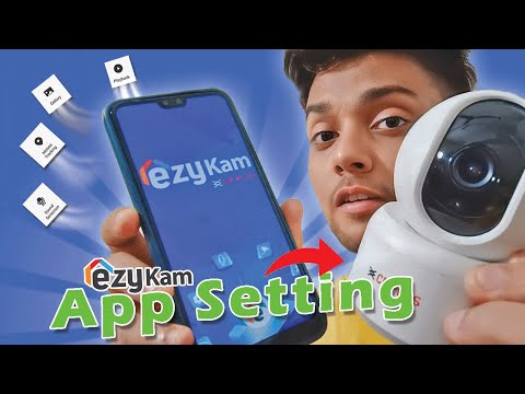 CP-Plus camera app settings | EzyKam E35A | #cpplus  #cctv  #ezykam #ezyKamApp
