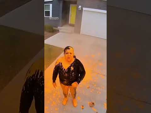 Porch Pirate goes Oompa Loompa Mode 😂