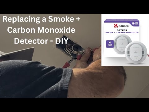 DIY - Smoke Detector Replacement #diy #kiddie #safety