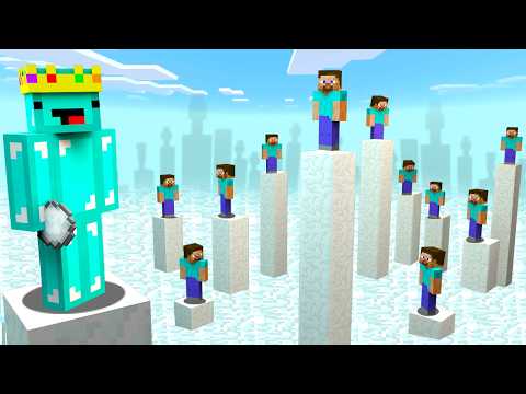 I Trapped 100 Players, But Snow Rises Every 20 Seconds...