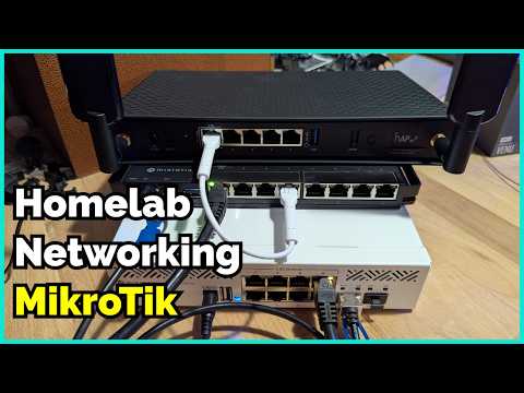 Homelab Networking with MikroTik - VLAN Setup [Part 3]