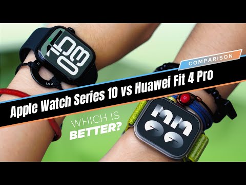 HUAWEI WATCH FIT 4 Pro vs. Apple Watch Series 10: Which is better for you?