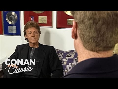 Conan Visits Sir Paul McCartney In London | Late Night with Conan O’Brien