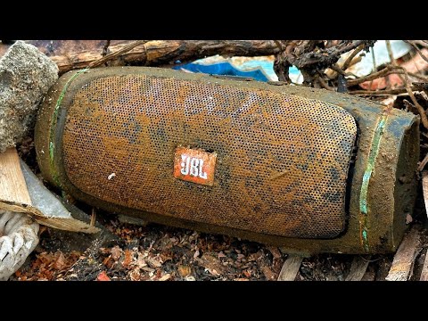 Awesome i fully restoration old rusty JBL wireless speakers