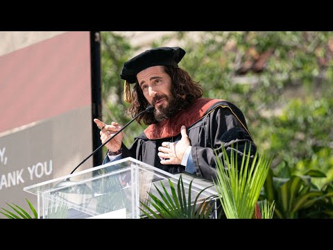 Jonathan Roumie of 'The Chosen' Gives Commencement Speech at CUA