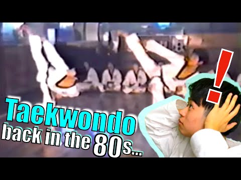 Japanese Karate Sensei Reacts To Old Taekwondo from 1980!