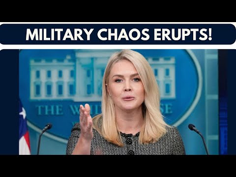 Karoline Leavitt LIVE| WH Blasts Democrats: Encouraging Chaos in Armed Forces is UNACCEPTABLE
