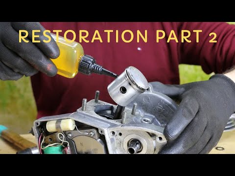 Riga 13 2T Engine Full Restoration (1965 old  Moped)