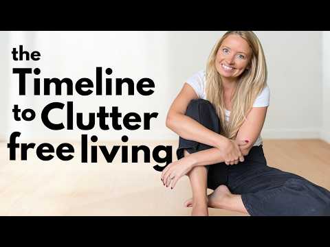 The Decluttering TIMELINE for a Minimalist Home
