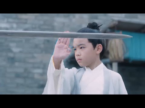 The swordsman looked down upon an 8 year old child. He didn't expect that he was top kungfu master.