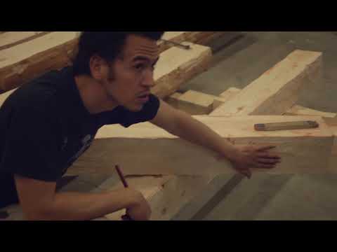 Medieval carpentry - building without nails. French Timber Framing & Scribing