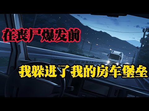 賣房借貸，打造出一輛生存重卡。當喪屍撕裂世界時，我已在鋼鐵堡壘中品著紅酒......#末日爆发#丧尸爆发#末世生存#末日题材#漫画解说#