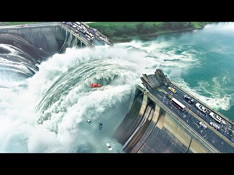 Die zerstörerischsten Dammbrüche, die jemals gefilmt wurden!