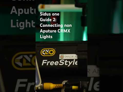 Sidus One | Guide 2: Connecting non Aputure CRMX Lights