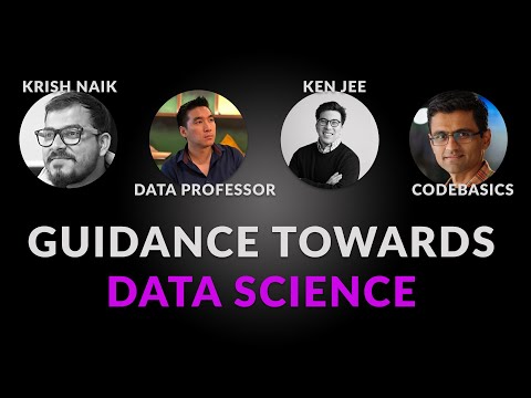 Guidance Towards Data Science|Panel Discussion With Dhaval, Ken Jee And Data Professor