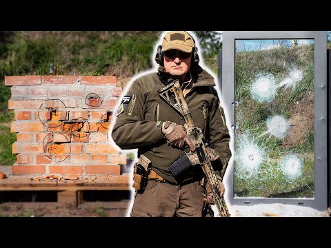 Schusssicheres Glas VS. Hauswand - Was hält länger?