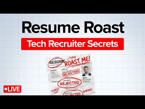 Live Data Analyst Resume Review with REAL Tech Recruiters 📱