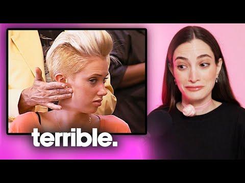 reacting to AWFUL makeovers from America's Next Top Model cycle 6