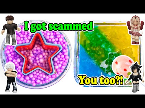 Relaxing Slime Storytime Roblox | My girlfriend pretended to love me for 1M robux 😨