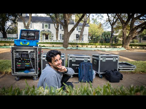 PA System Setup on a Busy Street (Handbells, Lavs & Chaos)
