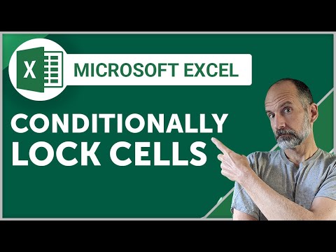 Excel - Conditionally Lock Cells Based on Other Values