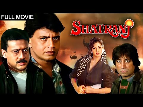 Shatranj Full Movie   Mithun Chakraborty   Jackie Shroff   Divya Bharti  Superhit Hindi Comedy Movie
