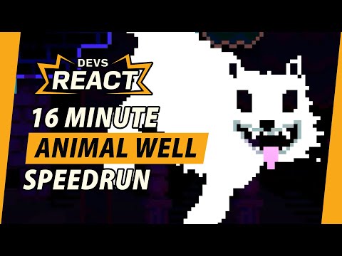 Animal Well Developers React to 16 Minute Speedrun