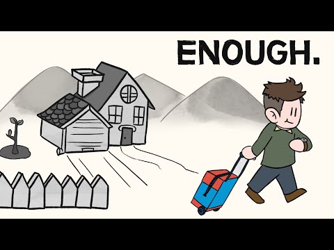 The feeling of wanting to leave everything behind...