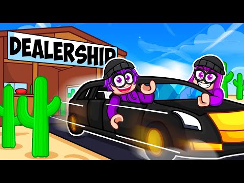 Stealing a $1,000,000,000 LIMO in Roblox a DUSTY TRIP!