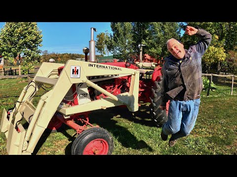 Like a New Tractor! Adding a Joystick Valve to the Farmall 504 and Painting the Loader
