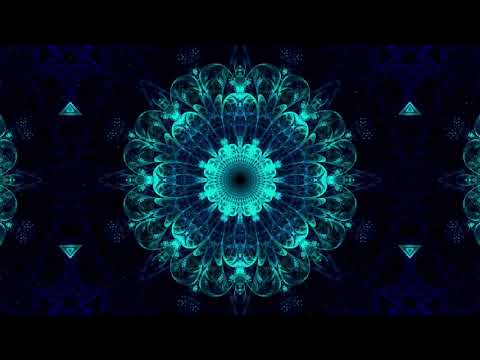 Escape into a tranquil world of colors and patterns. 4k virtual animated background video