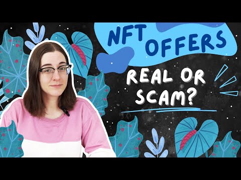 NFT offers on Instagram | Should I sell my art as NFT | How to avoid art scams on social media