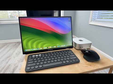 My M4 Mac mini PORTABLE and BUDGET Setup!