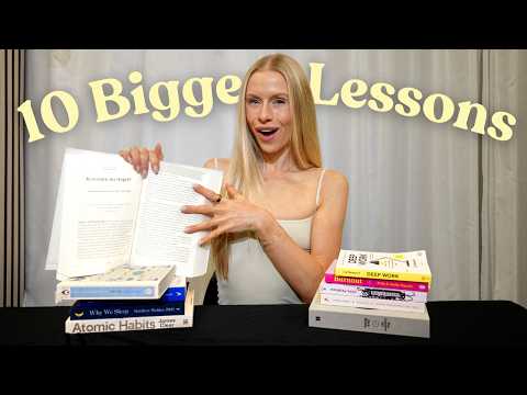 My top 10 books summarized in 24 minutes *10x my health*