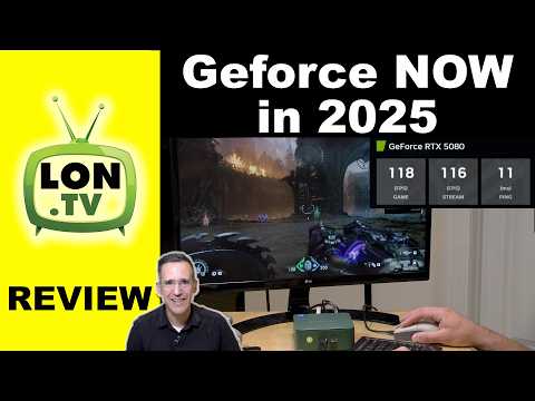 GeForce NOW Game Streaming Service with Nvidia RTX 5080 - 2025 Review