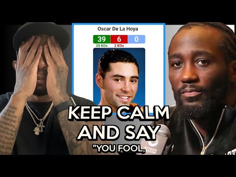 🤦🏽♂️ OSCAR DELA HOYA "CLOWNS" TERENCE CRAWFORD RETIRING WITH 2 REAL WINS & JOKE RESUME !