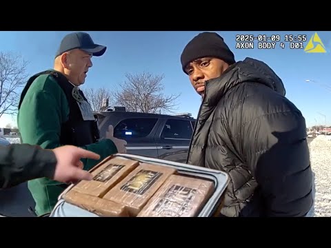 Uber Passenger Caught with 10 Kilos of Coke. BODYCAM