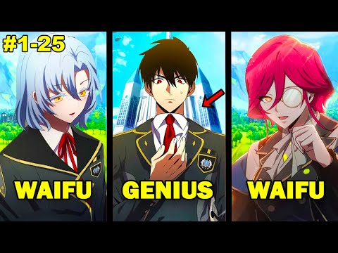 [1-25] Genius Dark Swordsman Returns In Magic Academy! | Manhwa Recap