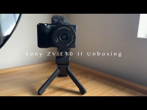 My new vlogging camera 📷 Sony ZV-E10 II w/ Kit Lens Unboxing + Accessories + Test shots