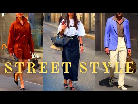 Style on the Streets of Milan at 22°C/ 72°F | Neutral Tones, Statement Pieces &amp; Pure Fashion Energy