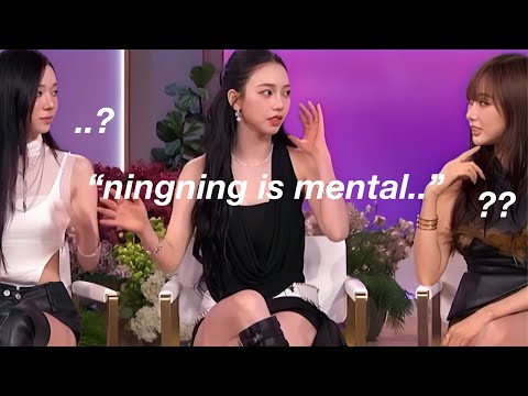 when aespa’s being too unfiltered lately