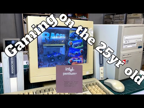 Gaming on a 25yr old Pentium 75