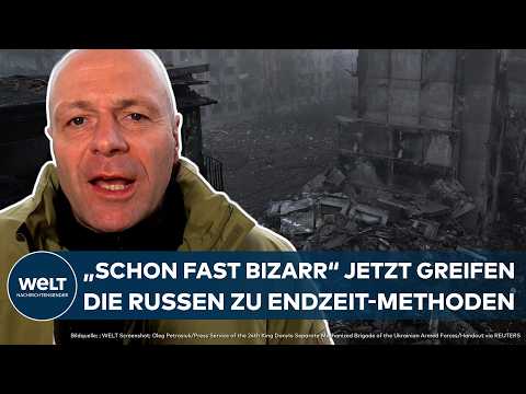 UKRAINE-KRIEG: "Das ist schon fast bizarr" Jetzt greifen die Russen zu Endzeit-Methoden