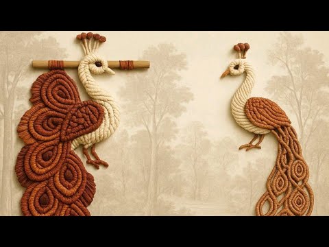 macrame peacock/(part-1)/macrame peacock wall hanging/#macrame/#shorts/#ytshorts/#live/#yt/#short