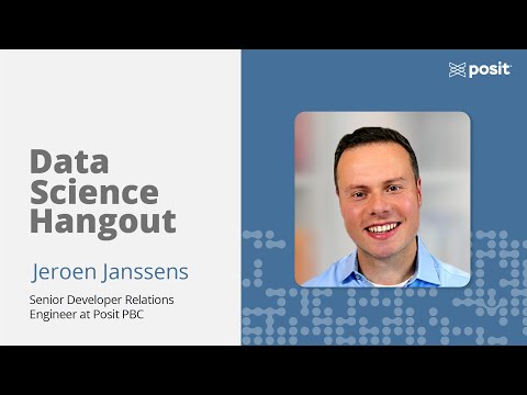 Data Science at the Command Line and Polars | Jeroen Janssens | Data Science Hangout