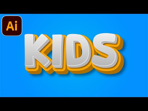 How to Create 3D Text Effect in Adobe Illustrator